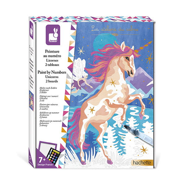 Janod Paint by Numbers Unicorn