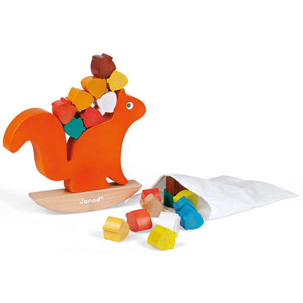 Janod Squirrel Nut Balancing Game