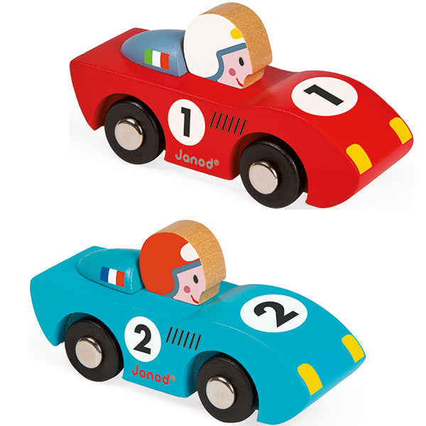 Janod Story - Racing car, assorted