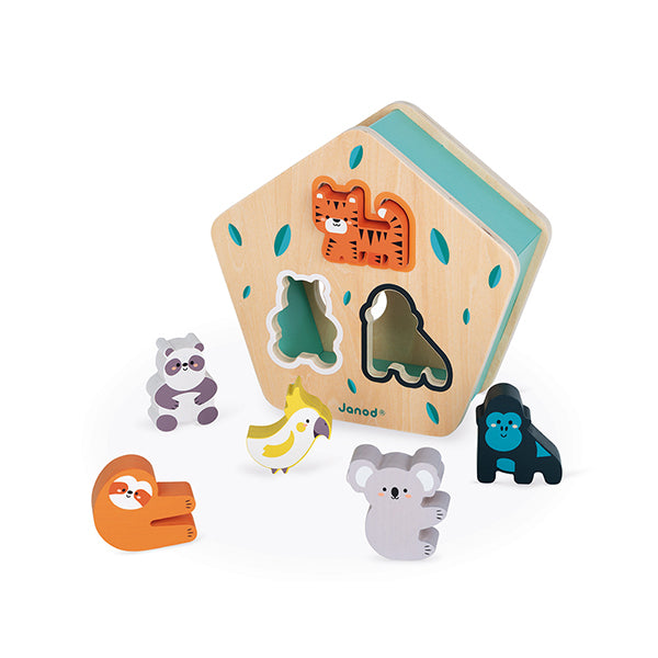 Janod WWF Sorting &amp; Stacking Game Animals