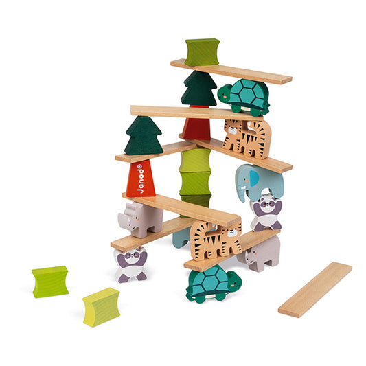 Janod WWF stacking game animals and trees