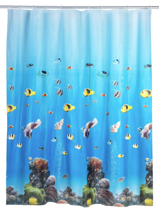 Wenko shower curtain ocean PEVA