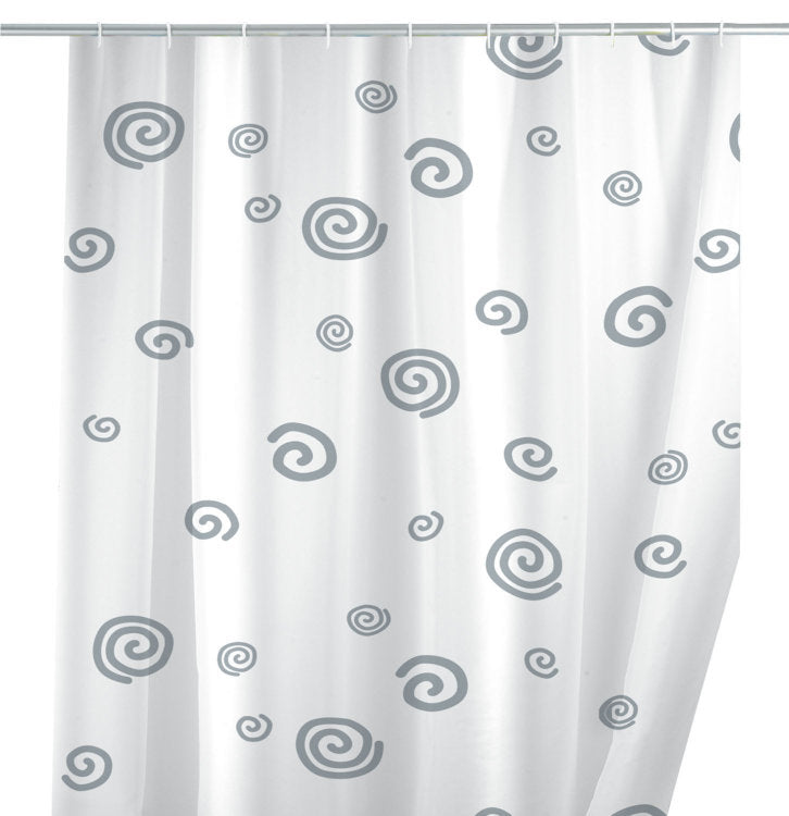 Wenko rideau de douche escargot, polyester