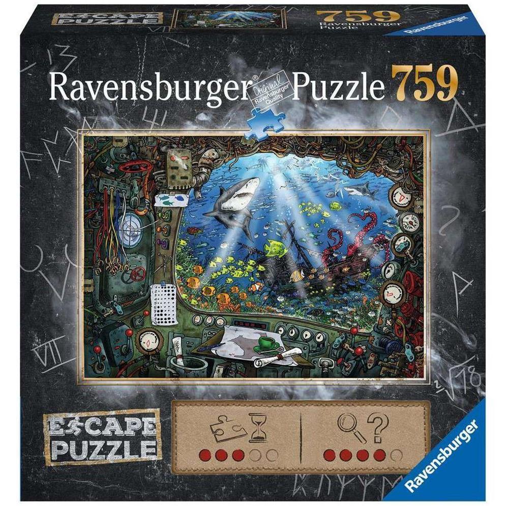 Puzzle ESCAPE Im U-Boot, 759 Teile