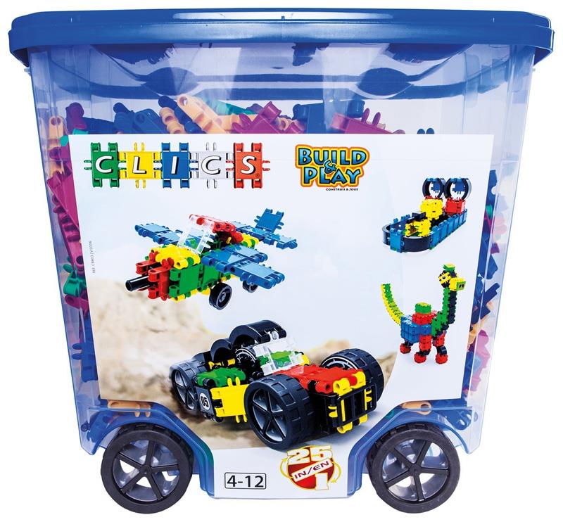 Clics Box Bausatz, 800 Teile