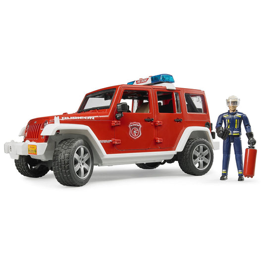 Bruder Jeep Wrangler Rubicon Feuerwehr, 1:16