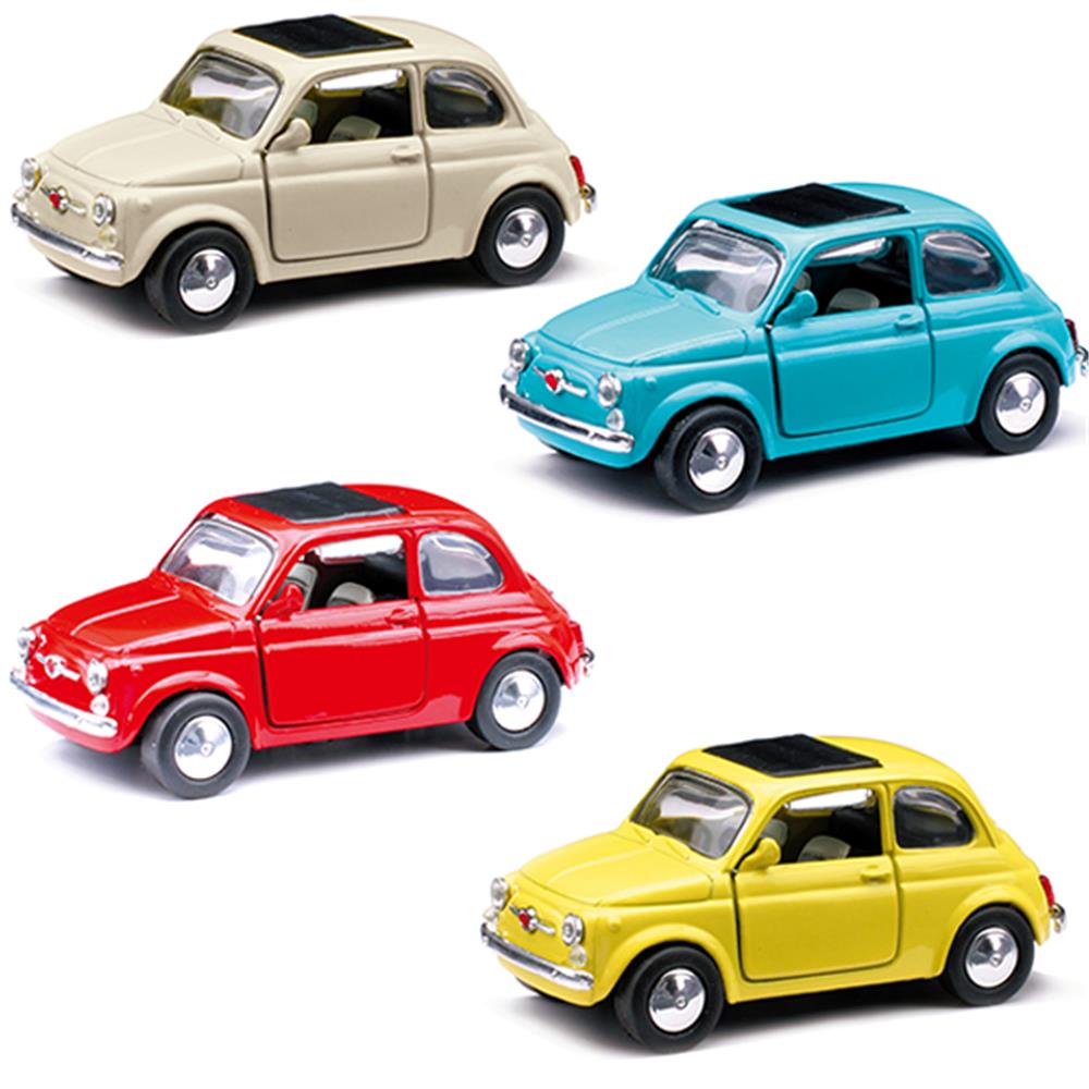 NewRay Modellauto Fiat 500F, assortiert, 1:32