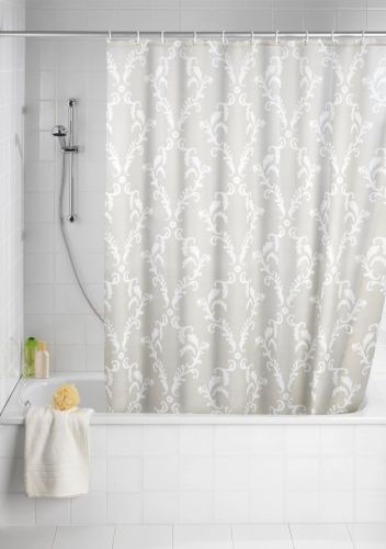 Wenko shower curtain Baroque polyester, anti-mould