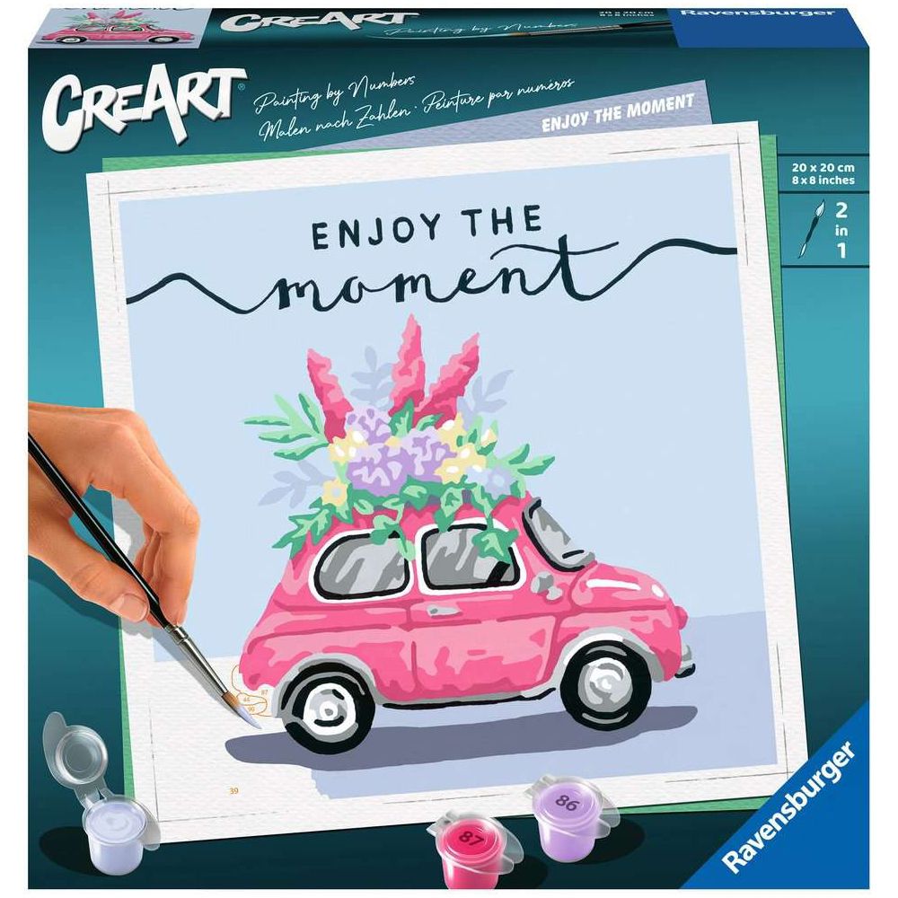 Ravensburger CreArt - Painting by numbers - Enjoy the moment