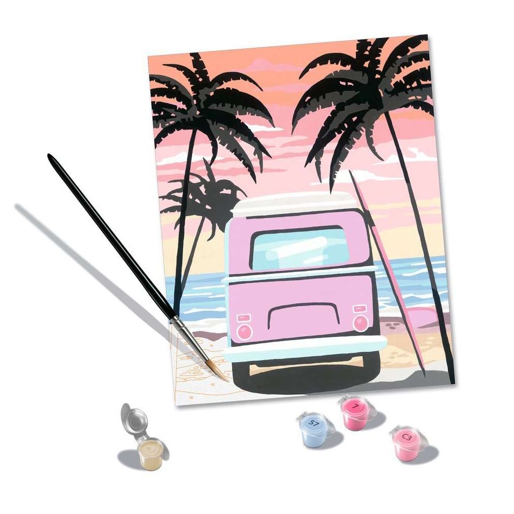 Ravensburger CreArt - Paint by Numbers - Beach Life