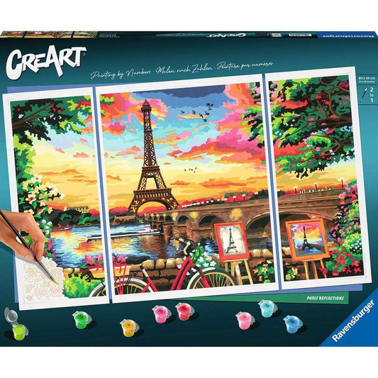 Ravensburger CreArt - Paint by Numbers - Paris Reflections