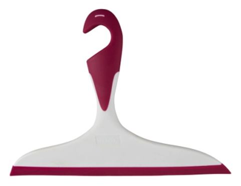 Wenko bathroom wiper Loano, rose/white