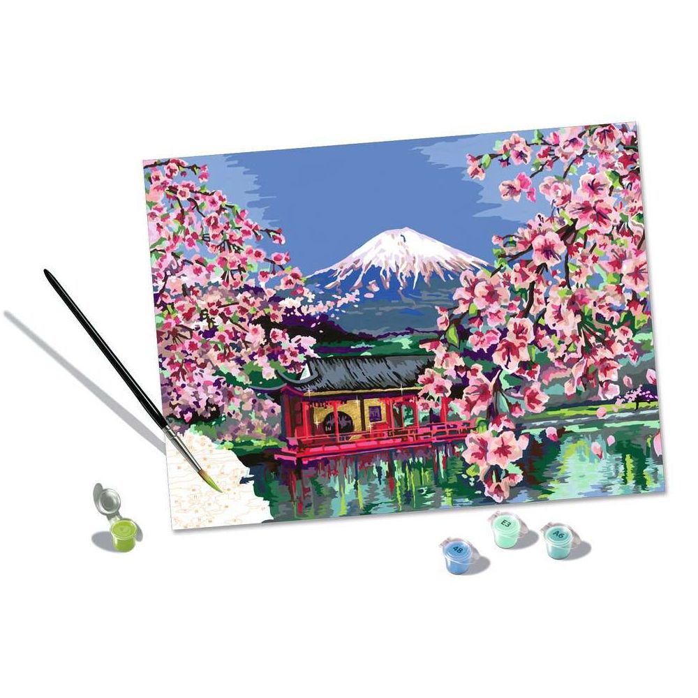 Ravensburger CreArt - Peinture par numéros - Fleur de cerisier japonais