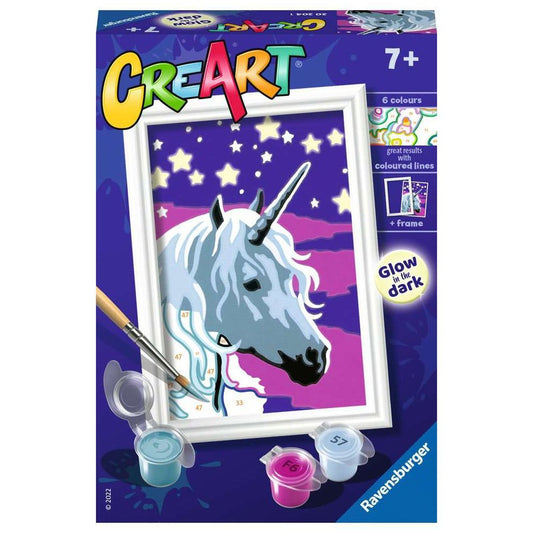 Ravensburger CreArt - Painting by numbers - Unicorn dreams