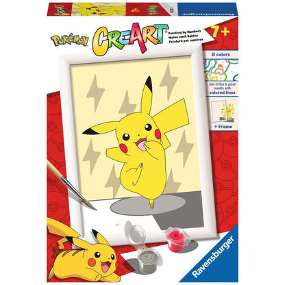 Ravensburger CreArt - Paint by Numbers - Pikachu Pose