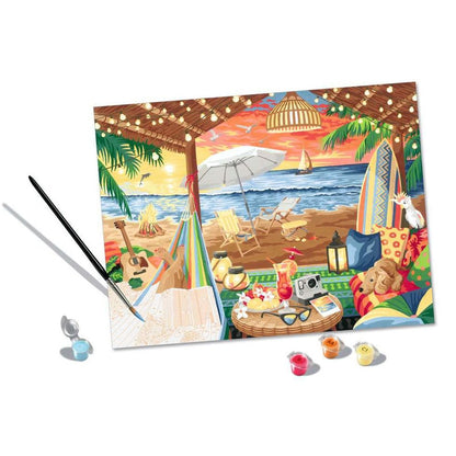 Ravensburger CreArt - Paint by Numbers - Cozy Cabana