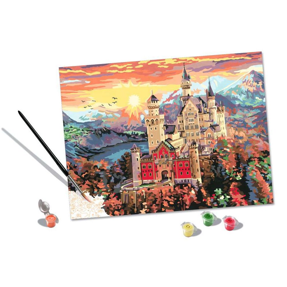 Ravensburger CreArt - Paint by Numbers - Fairytale Castle