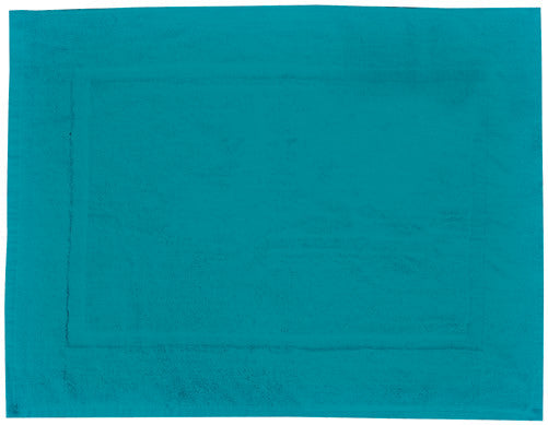 Wenko terry cloth shower mat, Paradise petrol 70x50cm