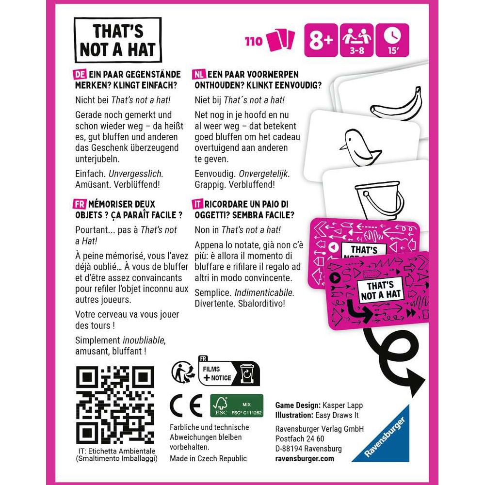 Ravensburger That's not a hat