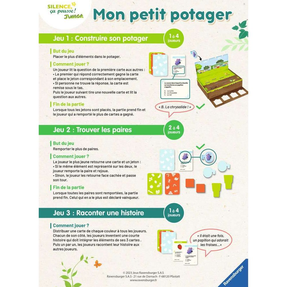 Ravensburger Mon petit potager - Silence ça pousse