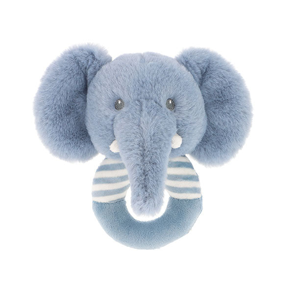 Keel Keeleco Baby Elephant Rattle Ring 14cm