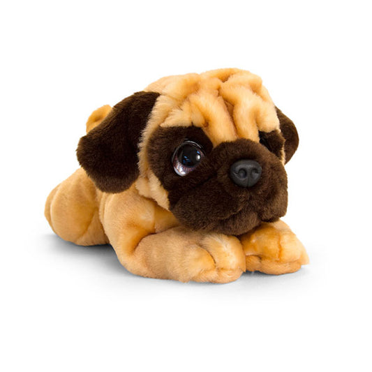 Keel Toys chien carlin en peluche 25cm