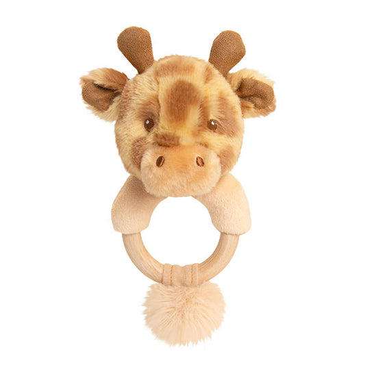 Keel Keeleco Bébé Girafe Hochet Anneau 14cm