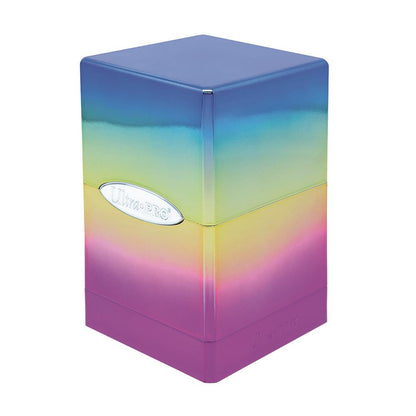 Ultra Pro Deck Box Rainbow Satin Tower