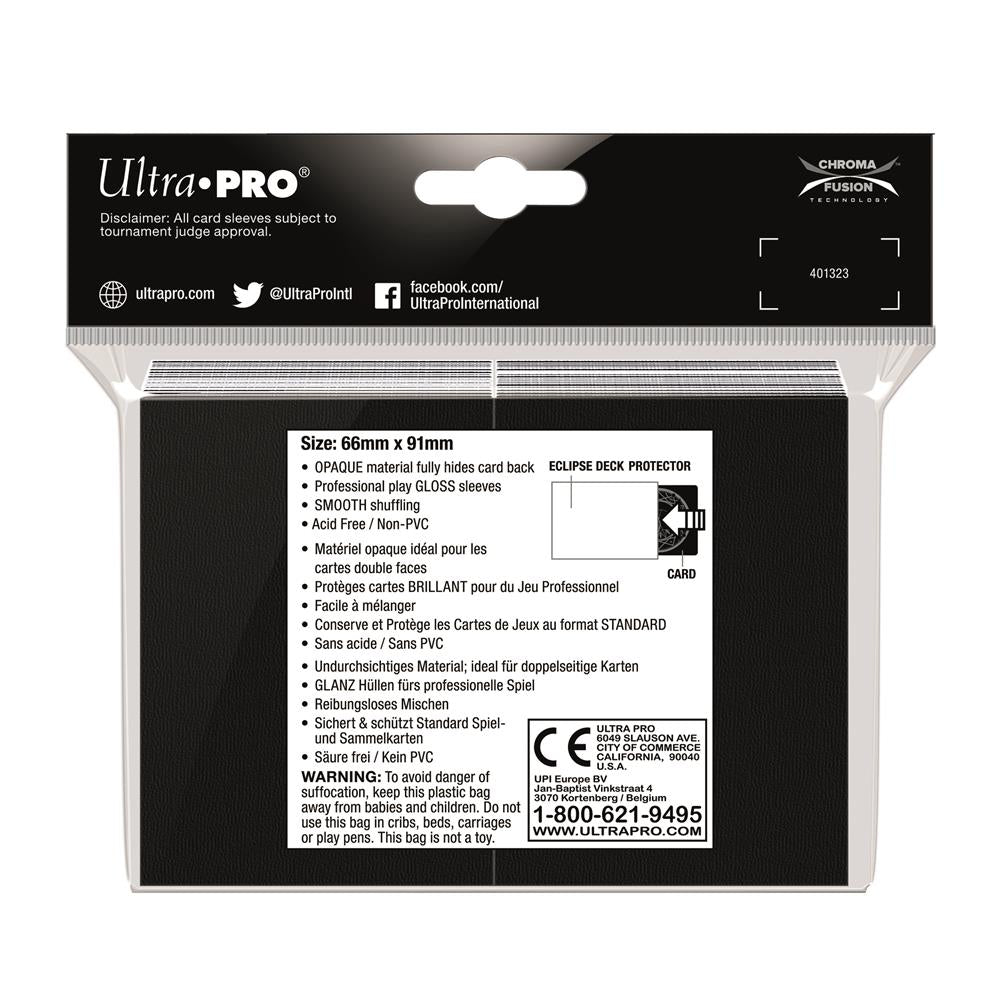 Ultra Pro White Eclipse Gloss Deck Protector Standard (100)