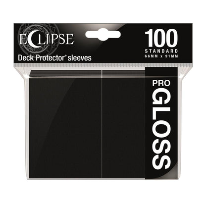 Ultra Pro Black Eclipse Gloss Deck Protector Standard (100)