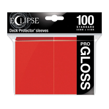 Protecteur de pont brillant Ultra Pro Red Eclipse Standard (100)