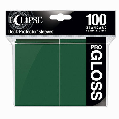 Ultra Pro Green Eclipse Gloss Deck Protector Standard (100)