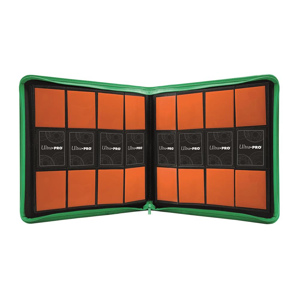 Ultra PRO PRO-Binder Zippered 12-Pocket - Green