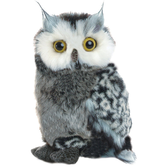 AURORA plush large owl, 23 cm
