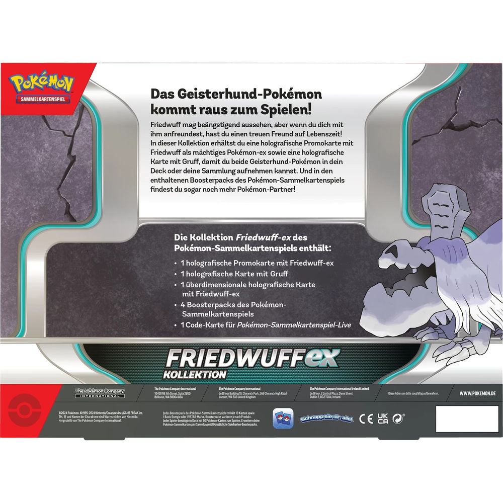 Pokémon Friedwuff ex Box