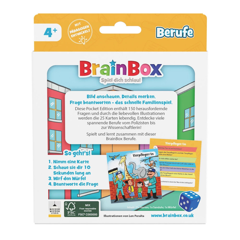 BrainBox Pocket - Berufe  (d)