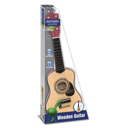 Bontempi wooden guitar, 55 cm