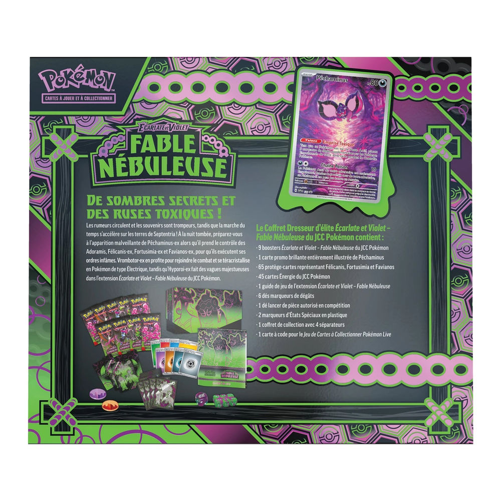 Pokémon FR SV06.5 Fable Nébuleuse Elite Trainer Box