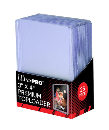 Ultra Pro 3x4 Toploader Regular Series (25 pages)