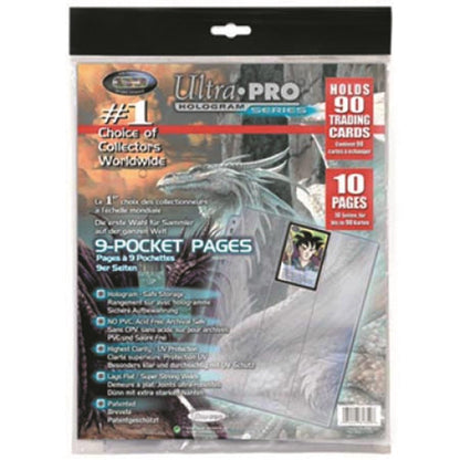 Ultra Pro Platinum 9-Pocket Page (10 pages in polybag)