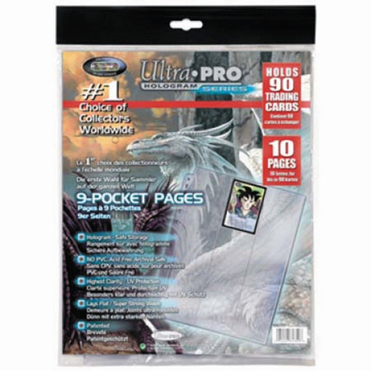 Ultra Pro Platinum 9-Pocket Page (10 pages in polybag)