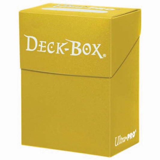 Ultra Pro Light Yellow Poly Deck Box