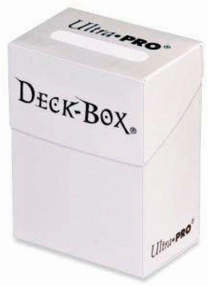 Ultra Pro White Poly Deck Box