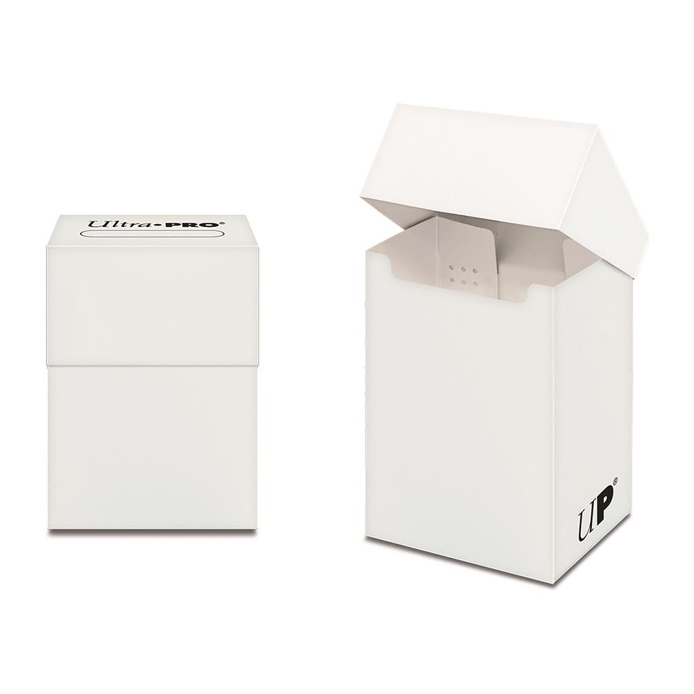 Ultra Pro White Poly Deck Box