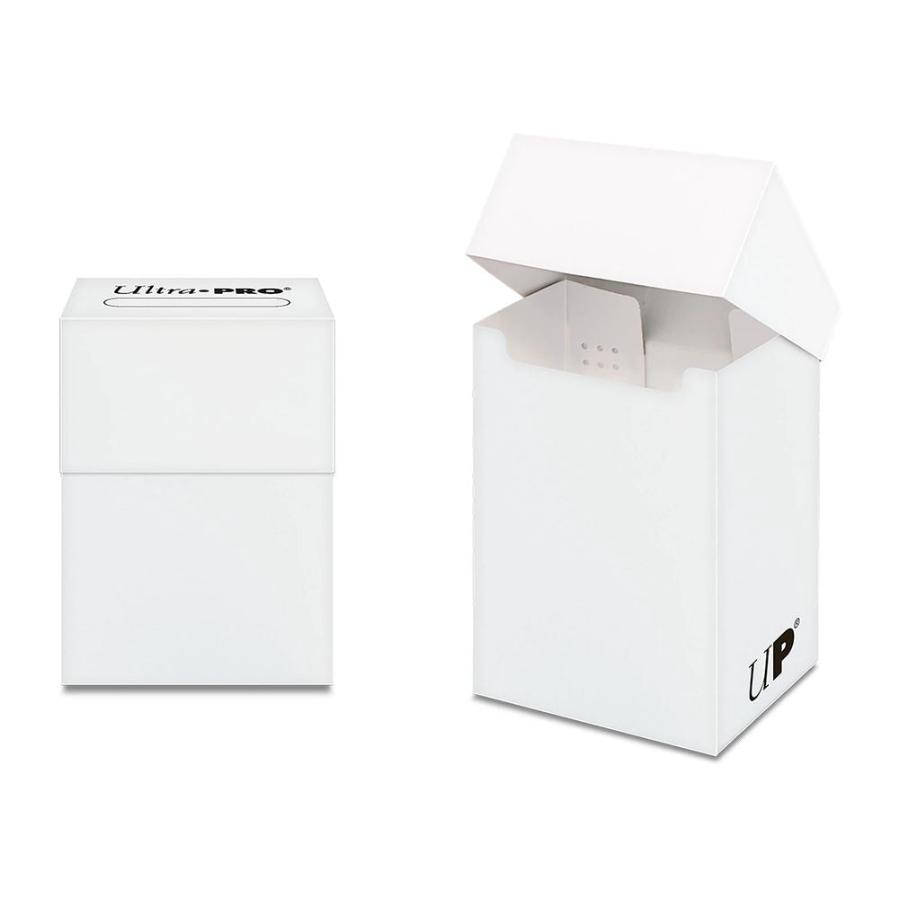 Ultra Pro White Poly Deck Box