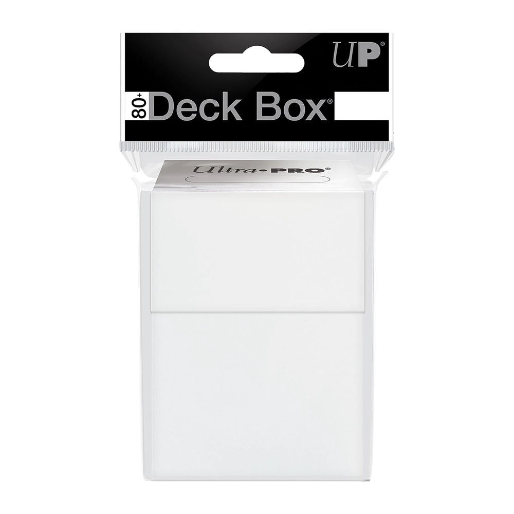 Ultra Pro White Poly Deck Box