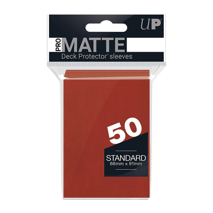 Ultra Pro Rouge PRO-Matte Deck Protector Standard (50)