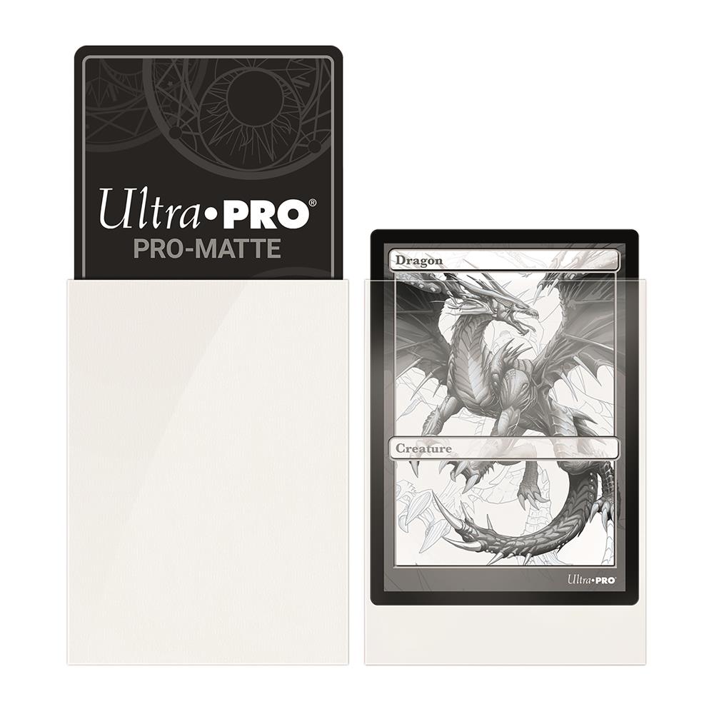 Ultra Pro White PRO-Matte Deck Protector Standard (50)