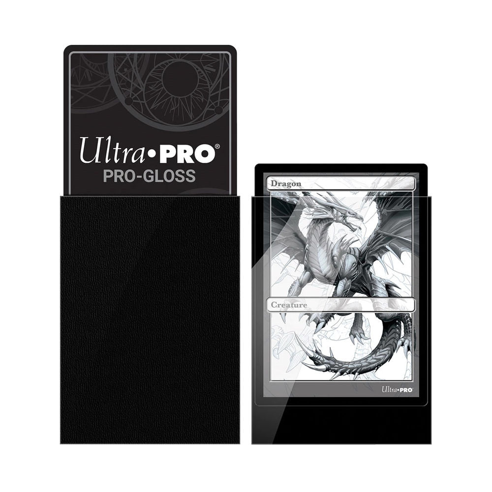 Ultra Pro Black Deck Protector Standard (50) NEW SIZE