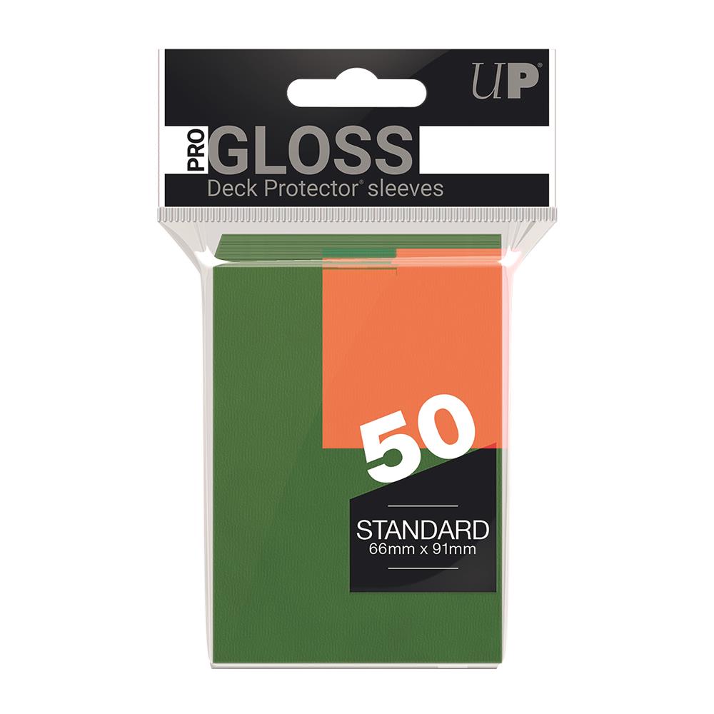 Ultra Pro Green Deck Protector Standard (50) NEW SIZE